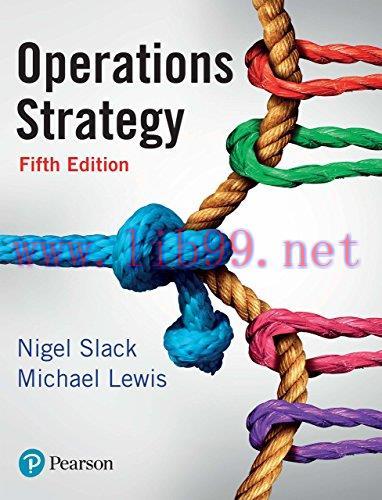 [FOX-Ebook]Operations Strategy, 5th Edition