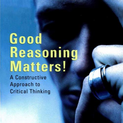 Good Reasoning Matters! A Constructive Approach to Critical Thinking