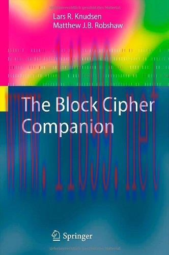 [FOX-Ebook]The Block Cipher Companion