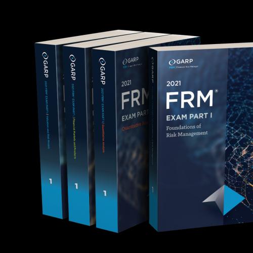 2021 GARP FRM EXAM PART I, 4 Books