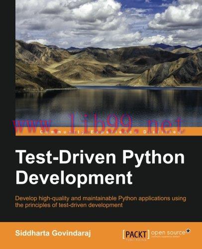 [FOX-Ebook]Test- Driven Python Development