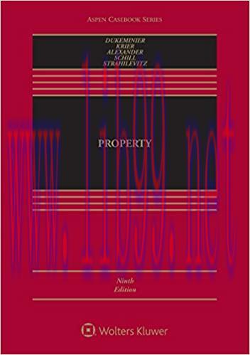 (PDF)Property (Aspen Casebook Series)