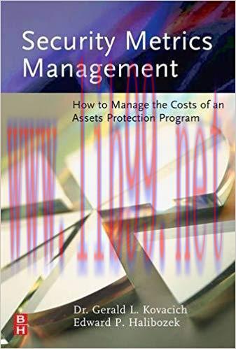 (PDF)Security Metrics Management: How to Manage the Costs of an Assets Protection Program 1st E...