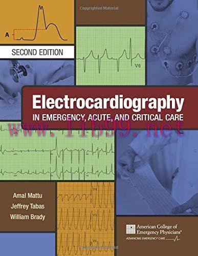 [AME]Electrocardiography in Emergency, Acute, and Critical Care, 2ed (PDF)