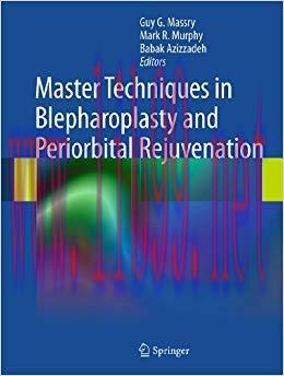 (PDF)Master Techniques in Blepharoplasty and Periorbital Rejuvenation 2012 Edition