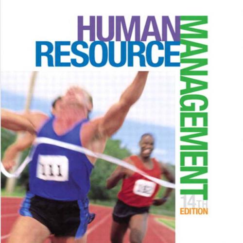 (Solution Manual)Human Resource Management 14th Edition by Gary Dessler.zip