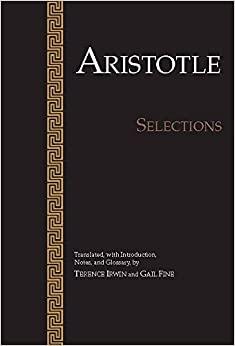 (PDF)Aristotle Selections