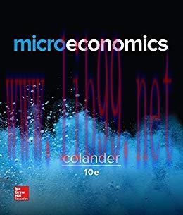 [PDF]Microeconomics, 10th Edition [David Colander]