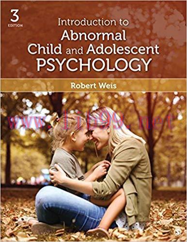 (PDF)Introduction to Abnormal Child and Adolescent Psychology 3rd Edition
