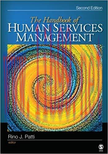 [PDF]The Handbook of Human Services Management 2nd Edition [Rino Patti]