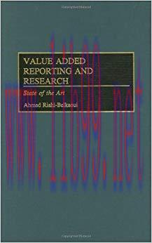 (PDF)Value Added Reporting and Research: State of the Art