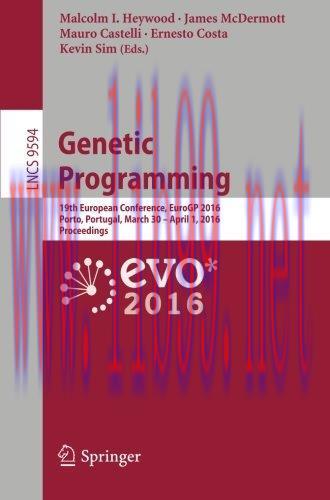 [FOX-Ebook]Genetic Programming: 19th European Conference