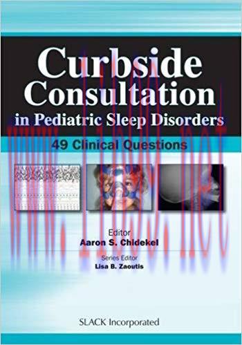 [PDF]Curbside Consultation in Pediatric Sleep Disorders