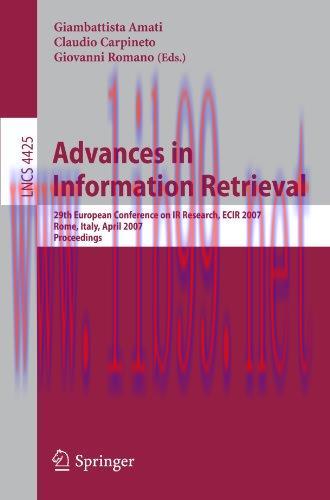 [FOX-Ebook]Advances in Information Retrieval