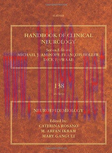 [AME]Neuroepidemiology, Volume 138 (Handbook of Clinical Neurology) (PDF)