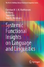 [PDF]Systemic Functional Insights on Language and Linguistics