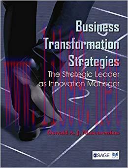 (PDF)Business Transformation Strategies: The Strategic Leader as Innovation Manager (Response B...