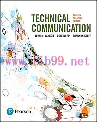 [PDF]Technical Communication, 7th Canadian Edition