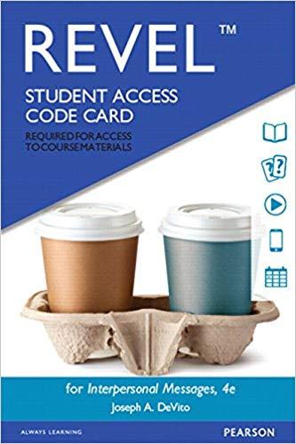 (TB)Revel for Interpersonal Messages -- Access Card 4th Edition.zip