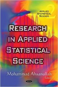 [AME]Research in Applied Statistical Science