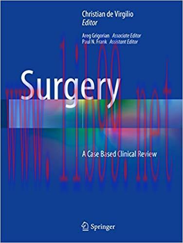 (PDF)Surgery: A Case Based Clinical Review 2015 Edition