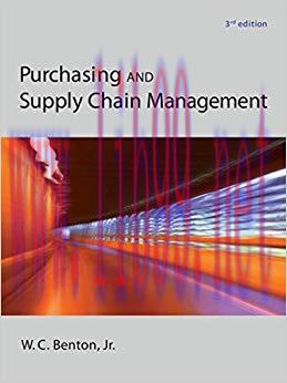 (PDF)Purchasing and Supply Chain Management (The Mcgraw-hill/Irwin Series in Operations and Dec...