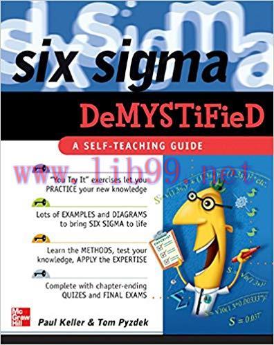 (PDF)Six Sigma Demystified: A Self-Teaching Guide 1st Edition