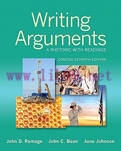 [FOX-Ebook]Writing Arguments: A Rhetoric with Readings, Concise Edition, 7th Edition