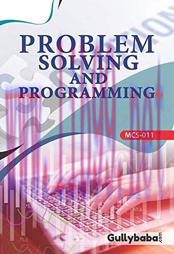 [FOX-Ebook]Gullybaba IGNOU BCA (Latest Edition) MCS-011 Problem Solving And Programming
