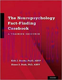 (PDF)The Neuropsychology Fact-Finding Casebook: A Training Resource 1st Edition