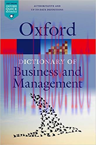 (PDF)A Dictionary of Business and Management (Oxford Quick Reference) 6th Edition
