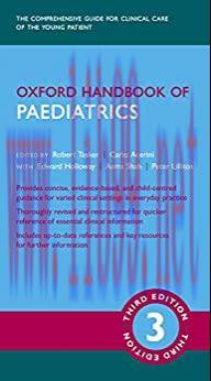 [AME]Oxford Handbook of Paediatrics, 3rd Edition (Oxford Medical Handbooks) (Original PDF)