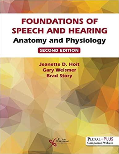Foundations of Speech and Hearing Anatomy and Physiology 2nd Edition