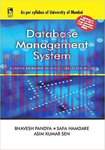 (PDF)Database Management System (University of Mumbai)