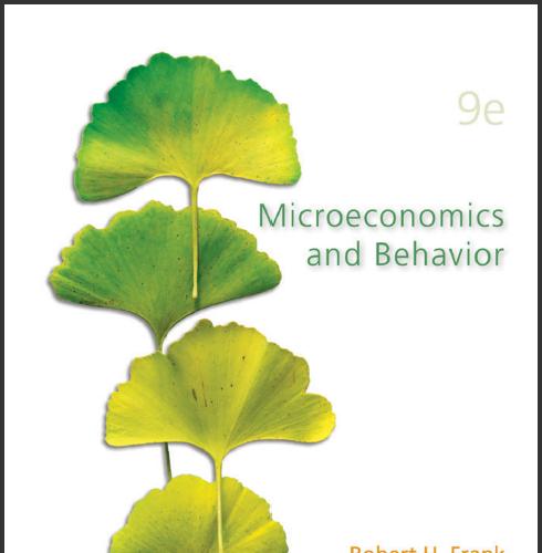 (TB)Microeconomics and Behavior 9th.zip