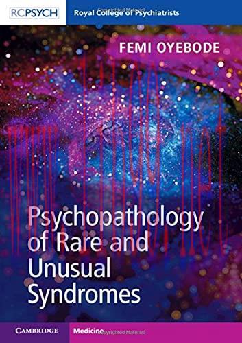 [AME]Psychopathology of Rare and Unusual Syndromes (Original PDF)