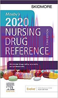 (PDF)Mosby&rsquo;s 2020 Nursing Drug Reference E-Book (ISSN) 33rd Edition