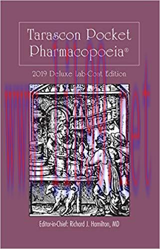 (PDF)Tarascon Pocket Pharmacopoeia 2019 Deluxe Lab-Coat Edition 20th Edition