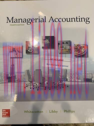 [FOX-Ebook]Managerial Accounting, 4th Edition