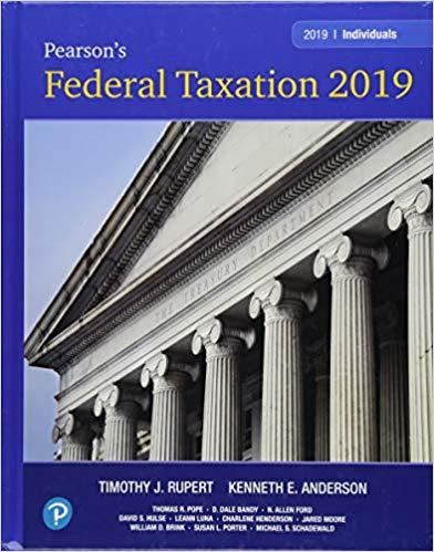 P&epsilon;&alpha;&gamma;s0&eta;&rsquo;s Federal Taxation 2019 Individuals 32nd Edition