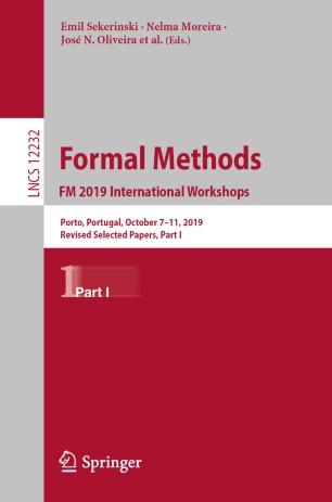 Formal Methods. FM 2019 International Workshops