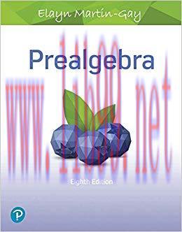 (PDF)Prealgebra (What&rsquo;s New in Developmental Math) 8th Edition