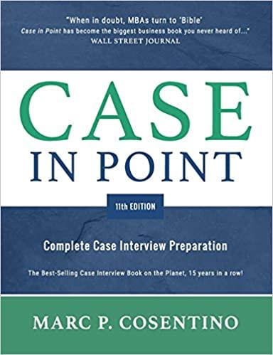 (PDF)Case in Point 11 Complete Case Interview Preparation