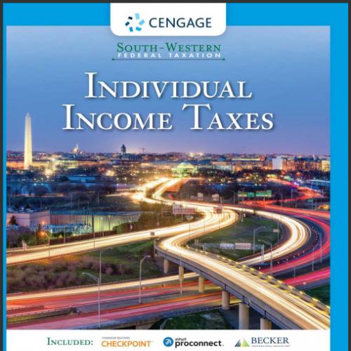 (TB)South-Western Federal Taxation 2020 Individual Income Taxes, 43rd Edition.zip