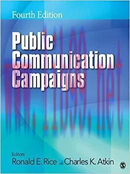 Public Communication Campaigns 4th Edition,