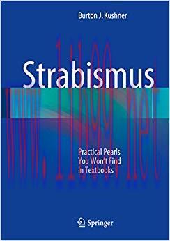 (PDF)Strabismus: Practical Pearls You Won&rsquo;t Find in Textbooks 1st ed. 2017 Edition