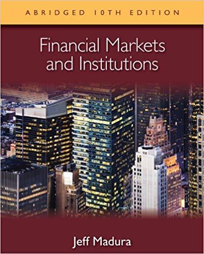 (PDF)Financial Markets and Institutions, Abridged Edition 10th Edition