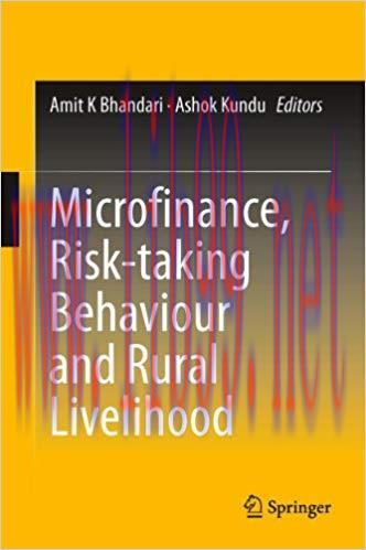 (PDF)Microfinance, Risk-taking Behaviour and Rural Livelihood 2014 Edition