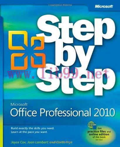 [FOX-Ebook]Microsoft Office Professional 2010 Step by Step