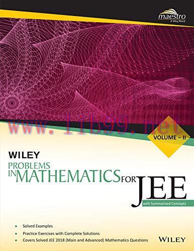 [FOX-Ebook]Wiley's Problems in Mathematics for JEE, Vol II